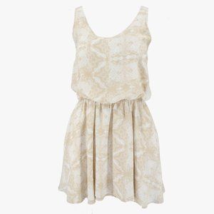 Laugh Cry Repeat Silk Dress Size XS